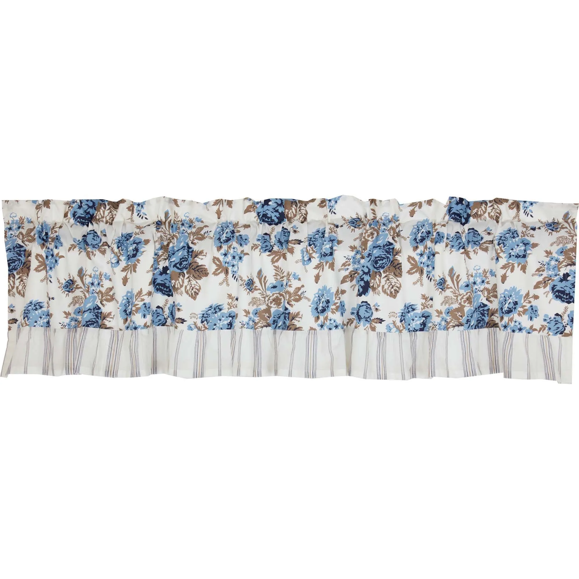 Annie Floral Ruffled Valance