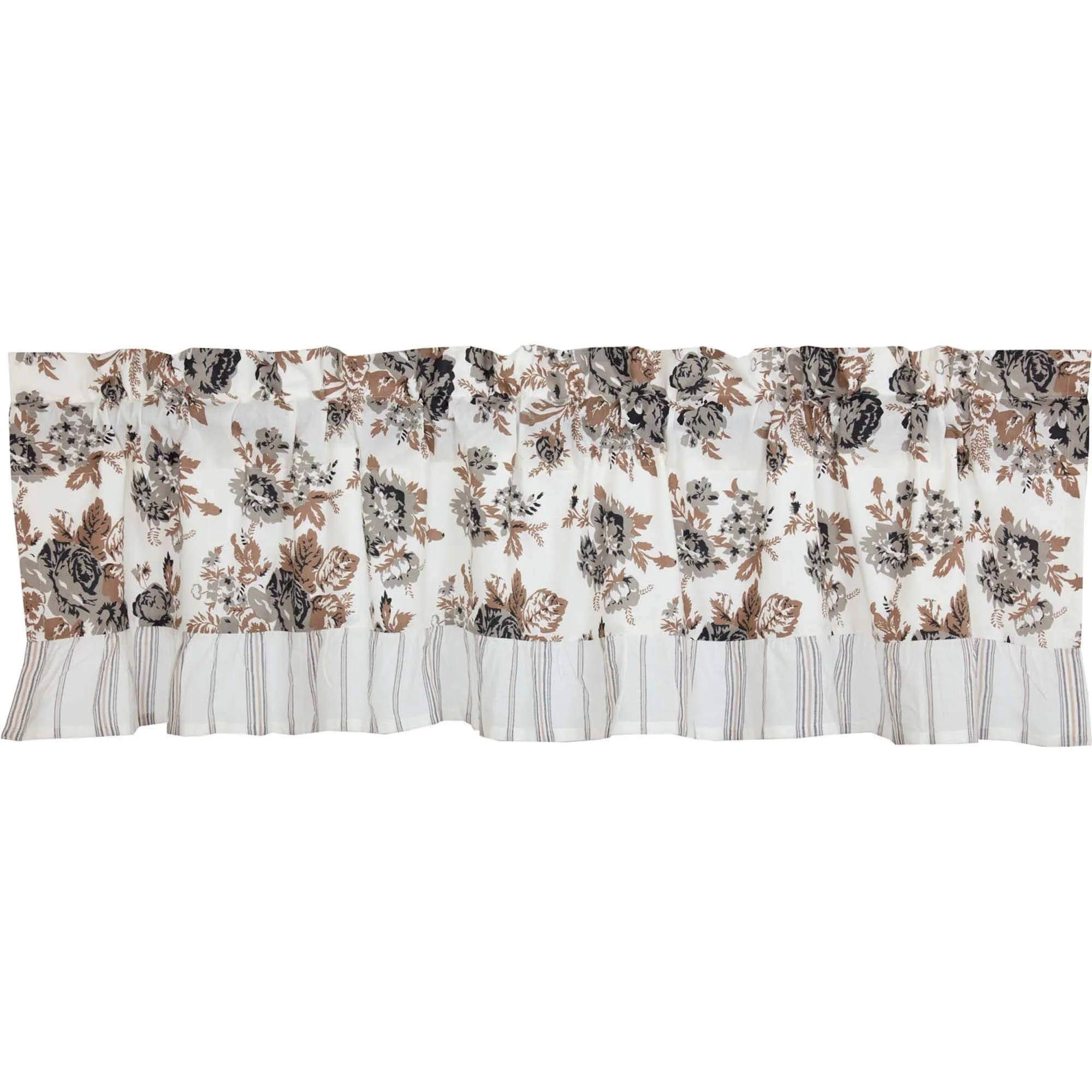 Annie Floral Ruffled Valance