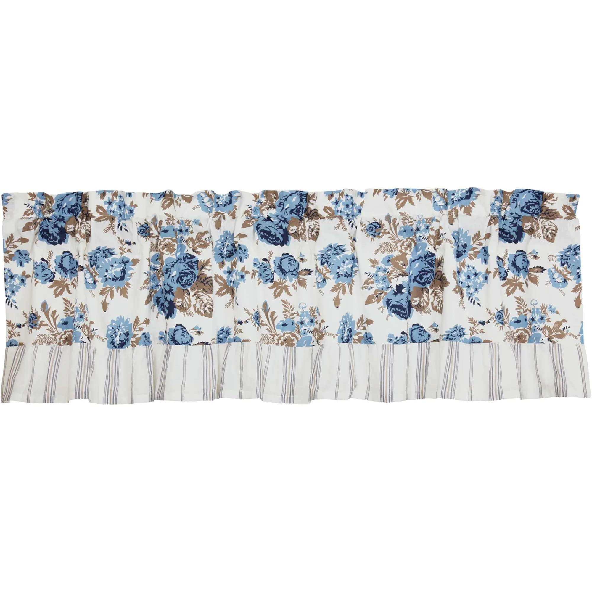 Annie Floral Ruffled Valance