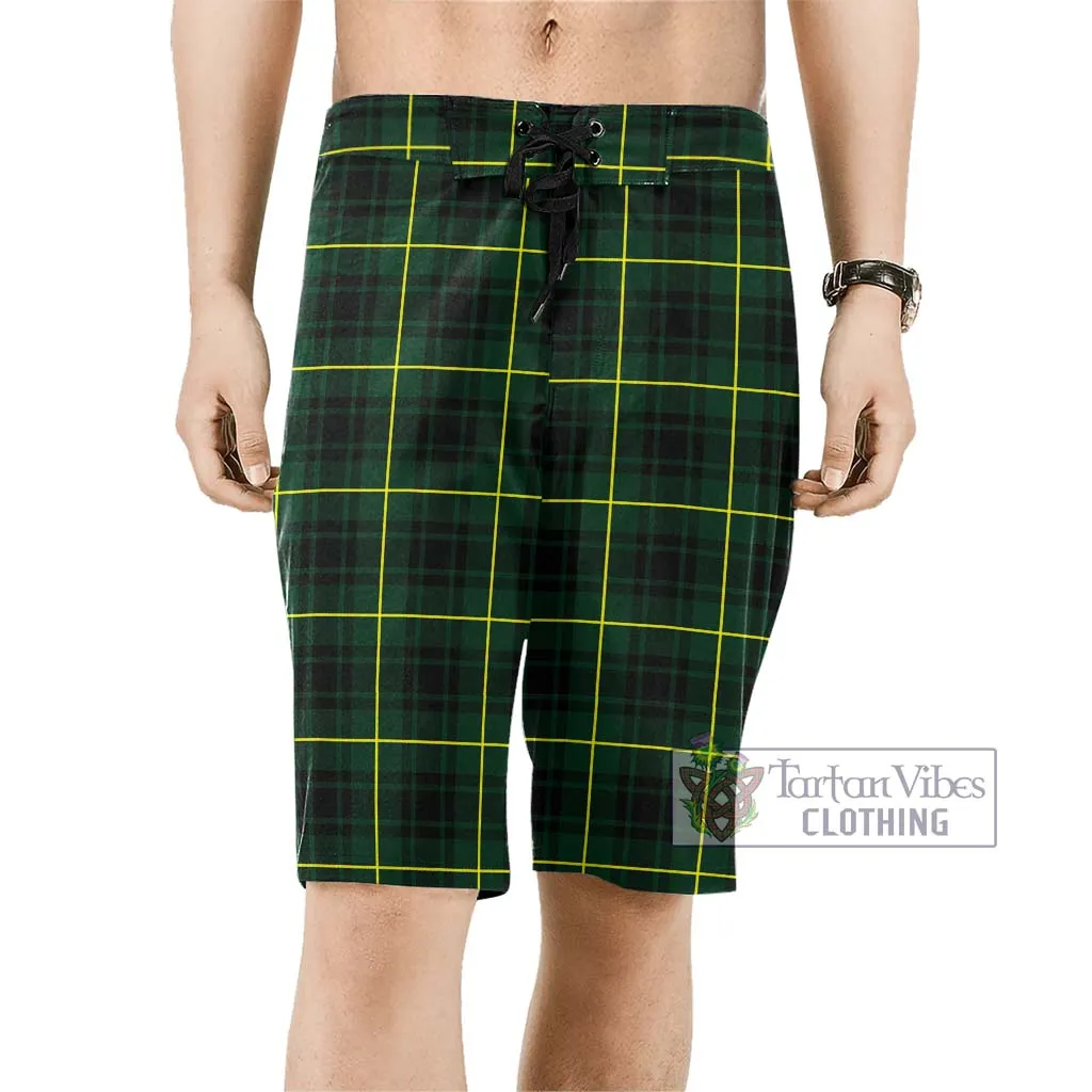 Arthur Modern Tartan Men's Board Shorts