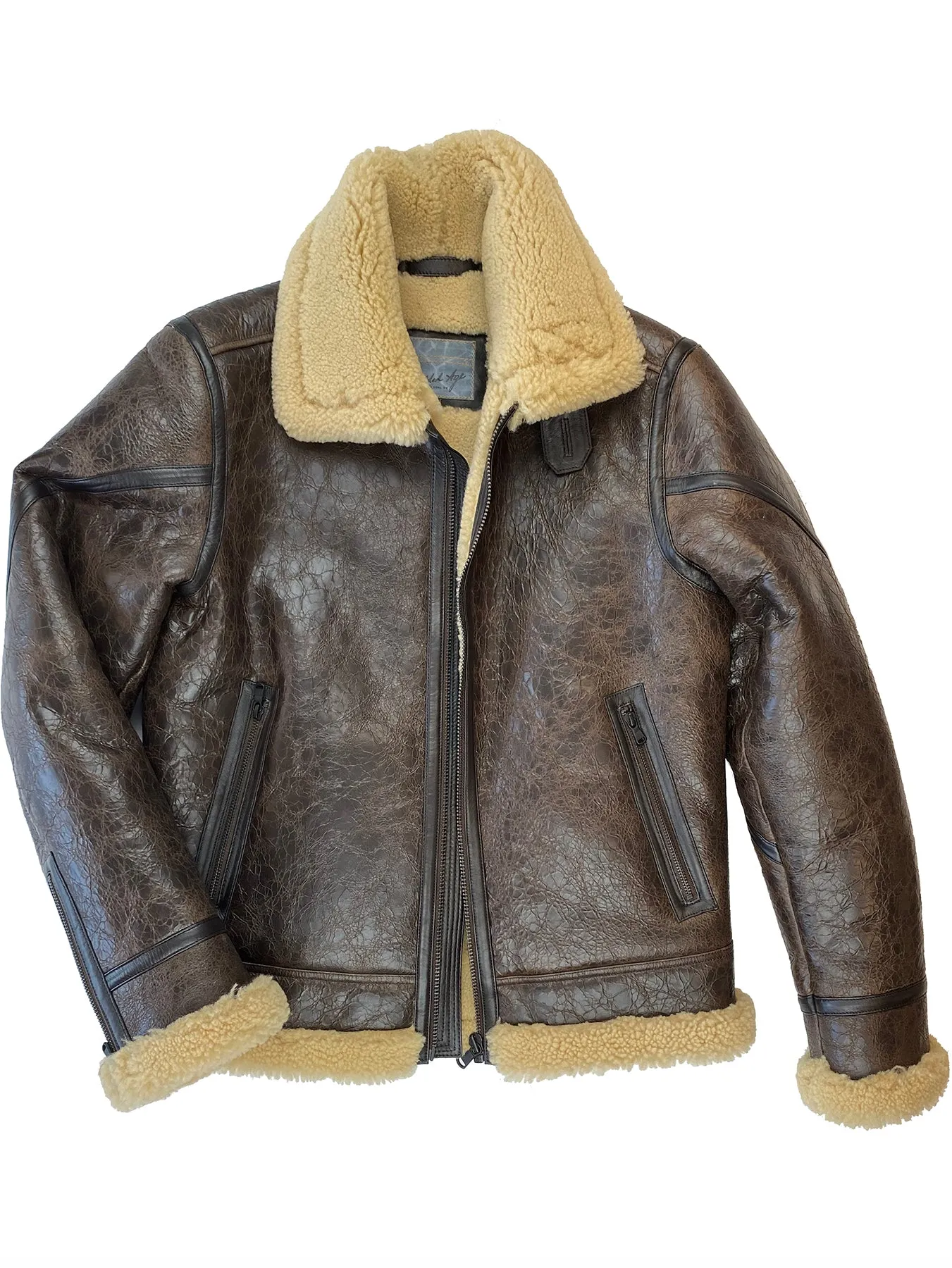 Bronx Bombers Shearling Jacket 4157