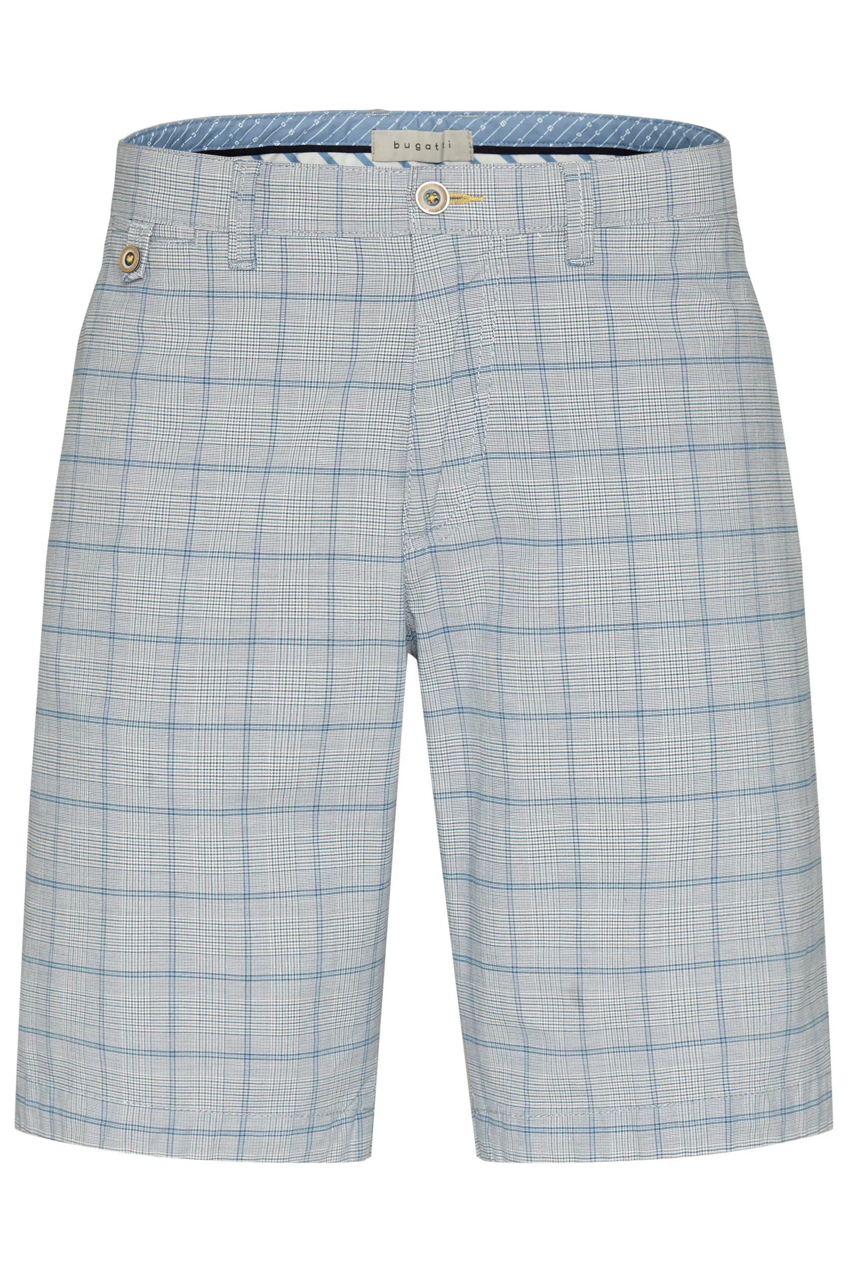 Bugatti - Blue Check Short (40W Only)