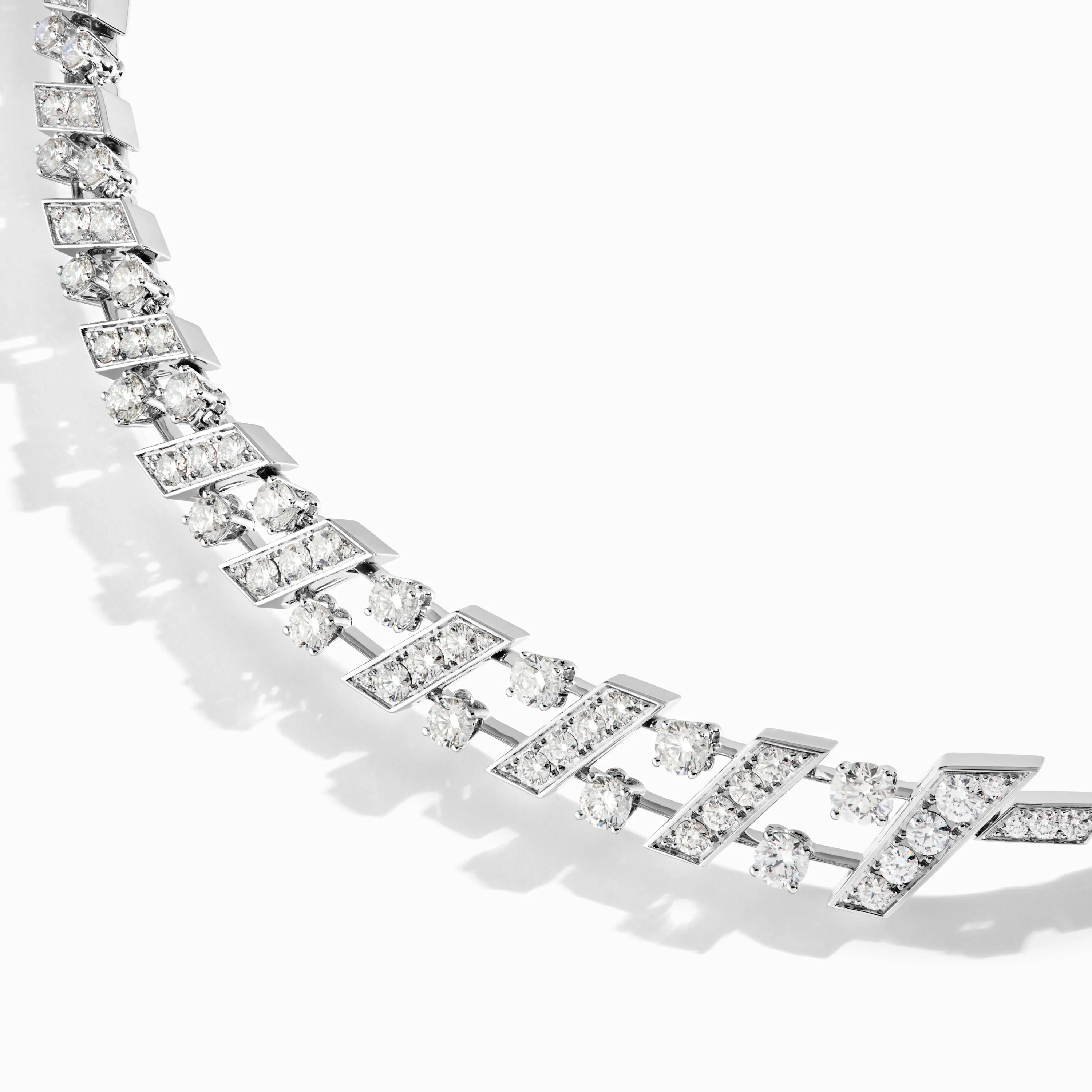 Fifth Avenue Diamond Collar Necklace