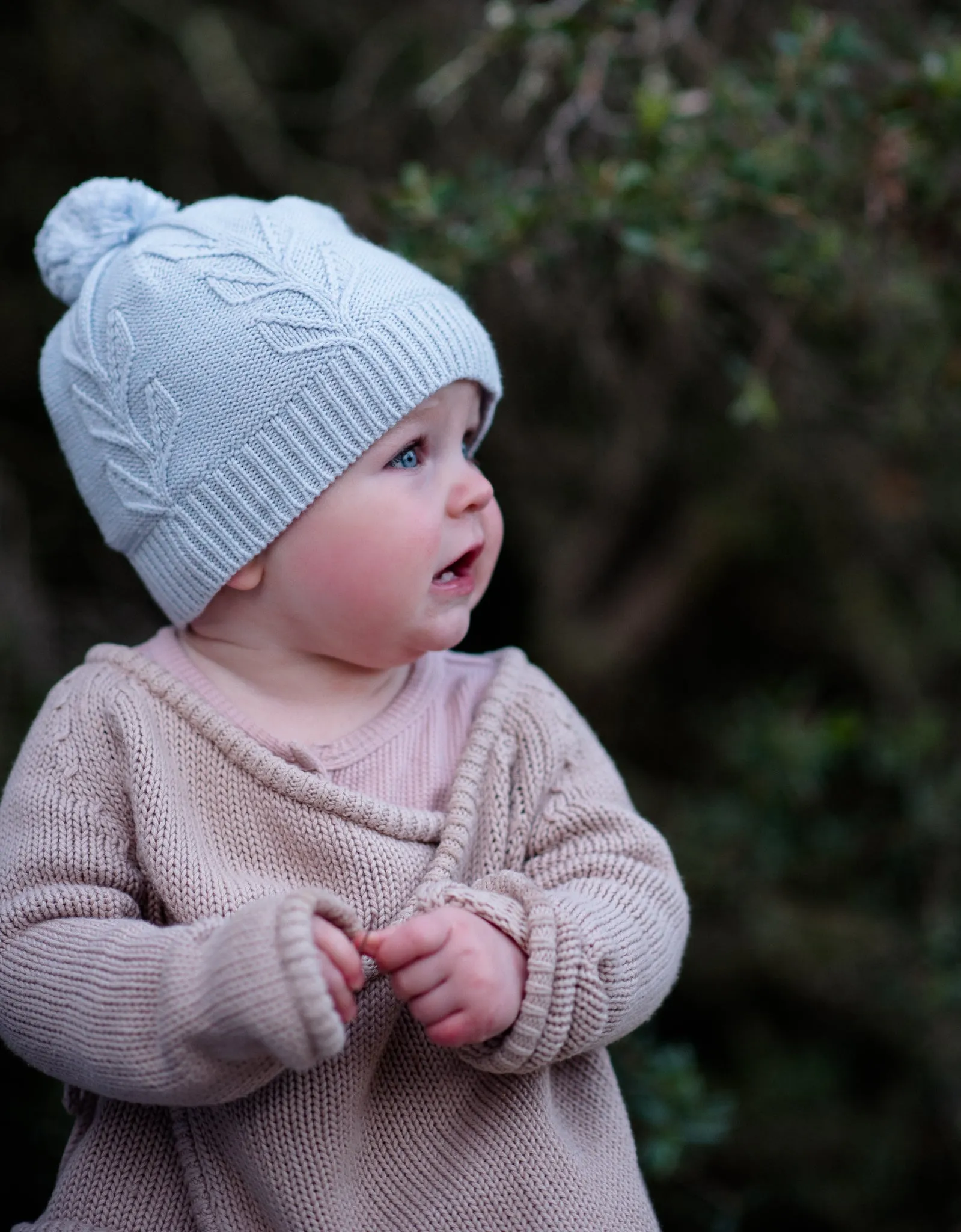 Garden Beanie Blue