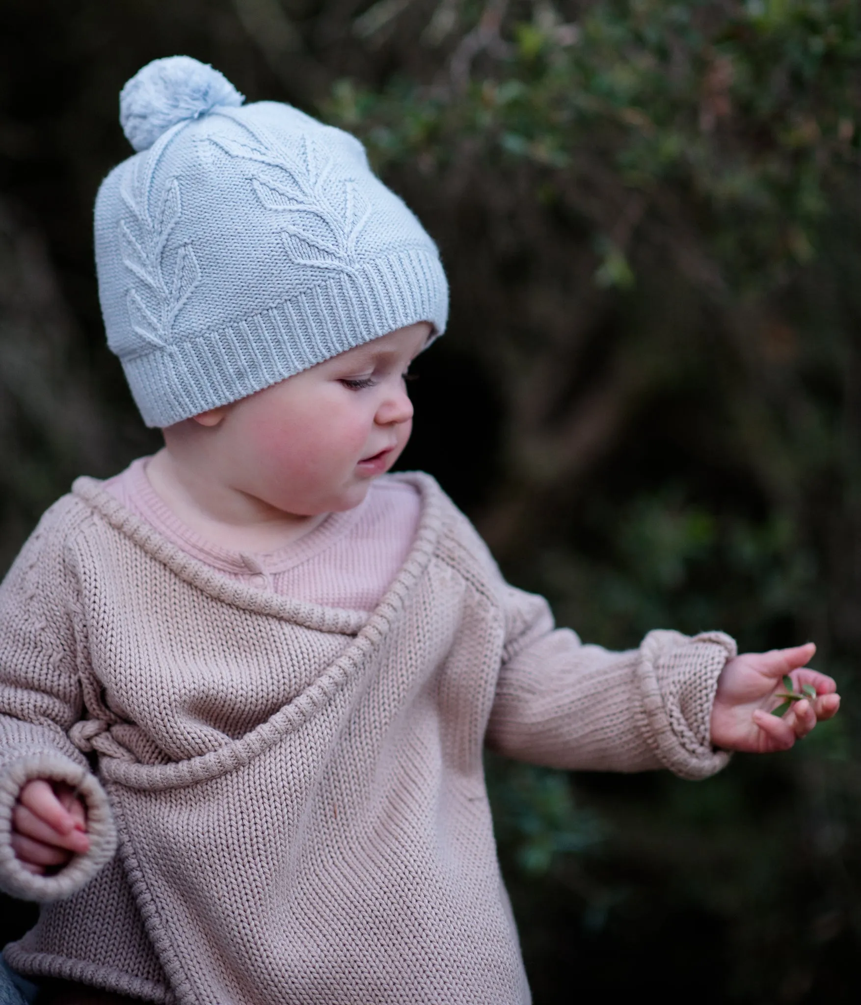 Garden Beanie Blue