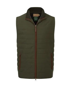 Hybrid Aerobloc Gilet - Loden Green