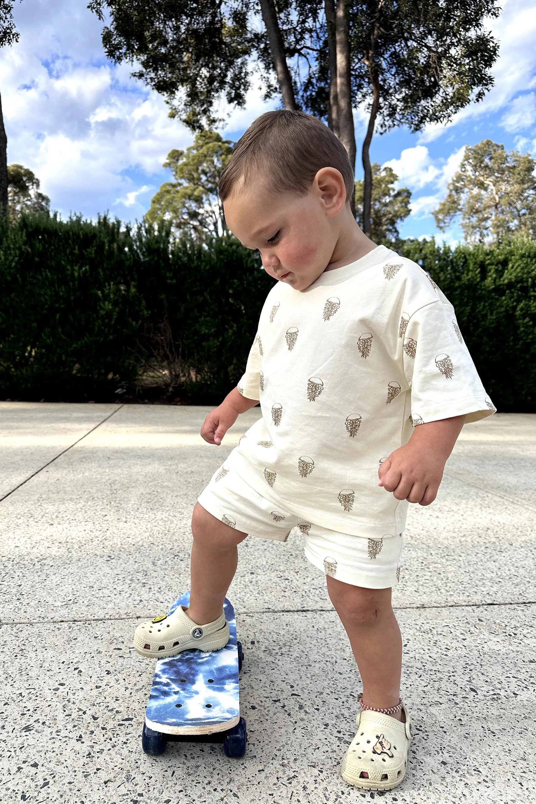 Jelly Fish Shorts - Cream