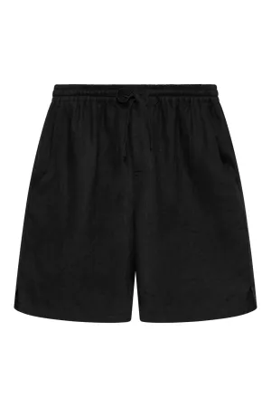 Jerry Linen Shorts Black