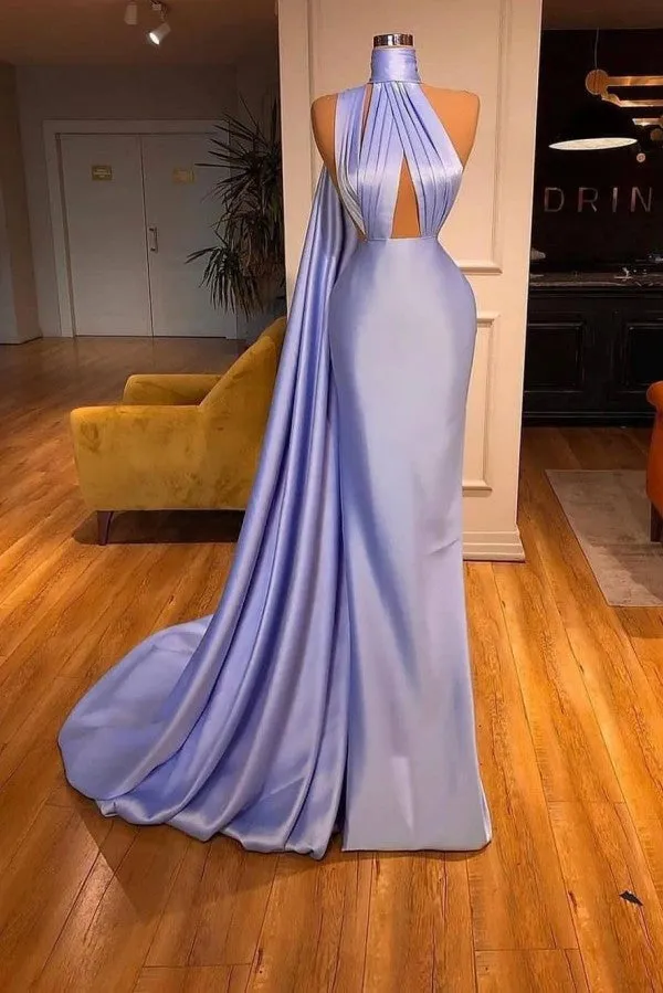 kamahe Chic Lilac One-shoulder Mermaid Long Prom Dresses On Sale