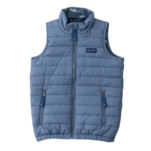 Kid's Puffer Vest - Bluefin