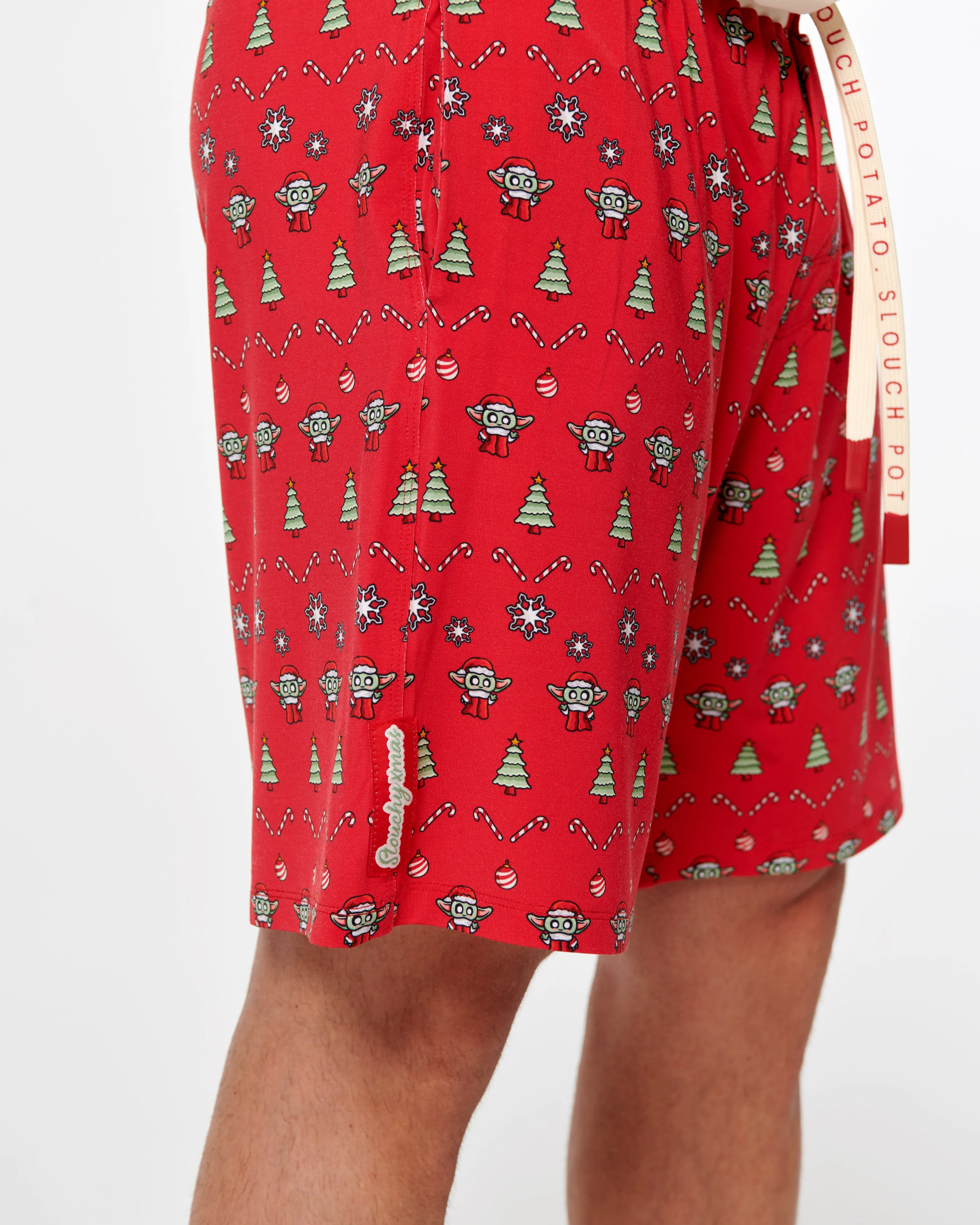 Men's Christmas Slouch Shorts