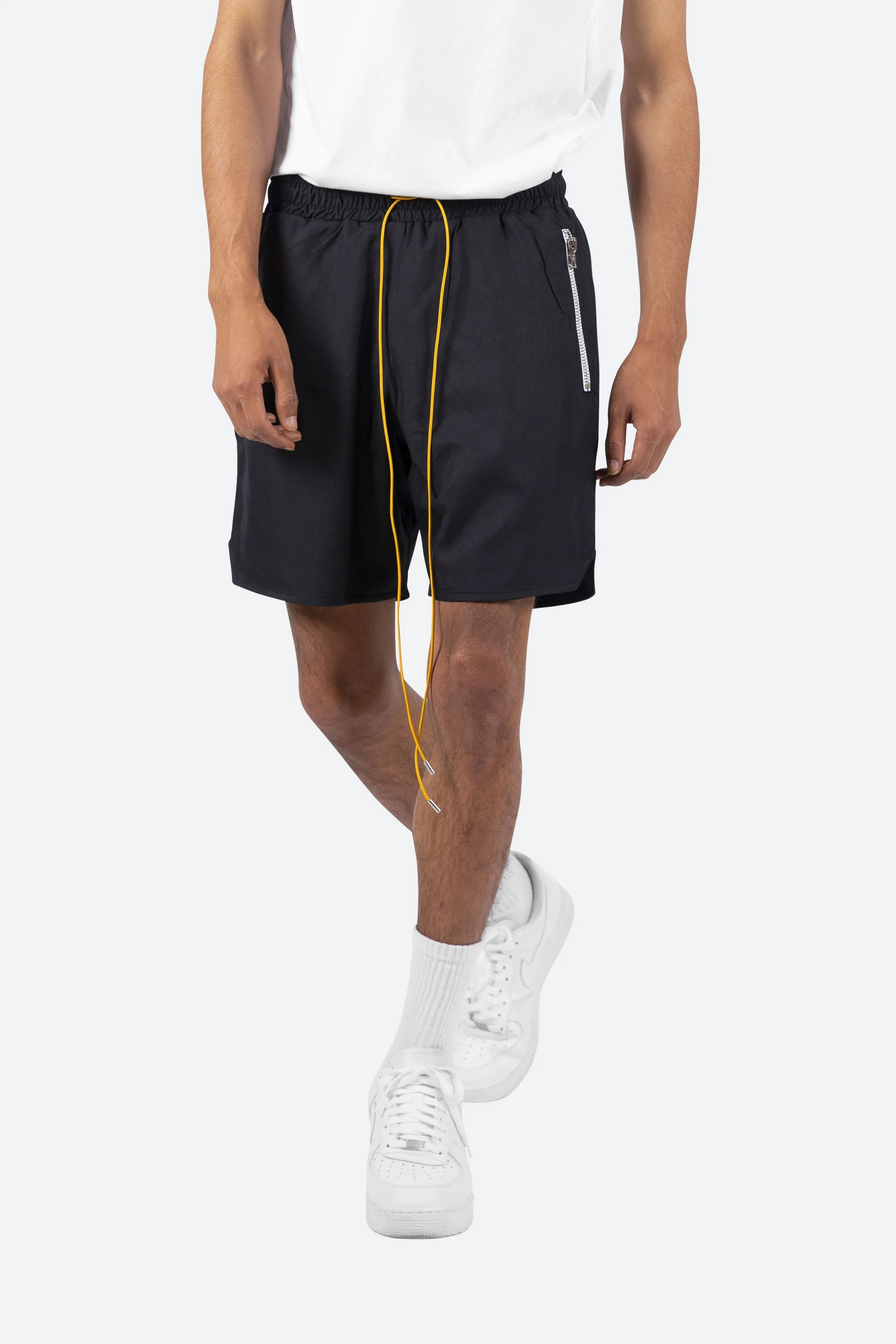 Nylon Walking Shorts - Black