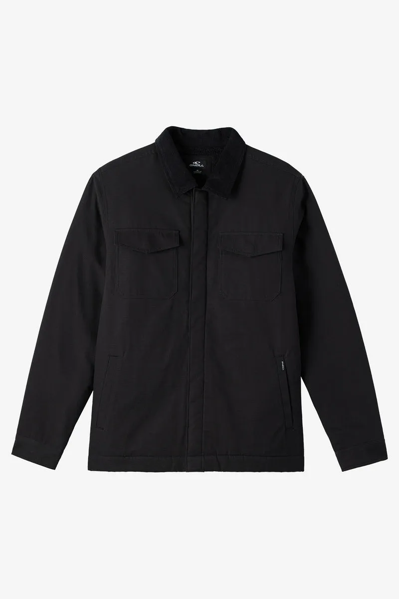 ONeill BRONSEN HIGH PILE LINED JACKET - BLACK