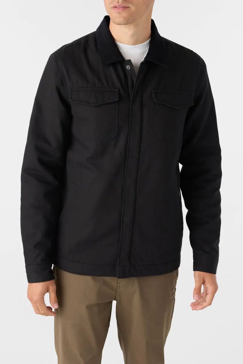 ONeill BRONSEN HIGH PILE LINED JACKET - BLACK