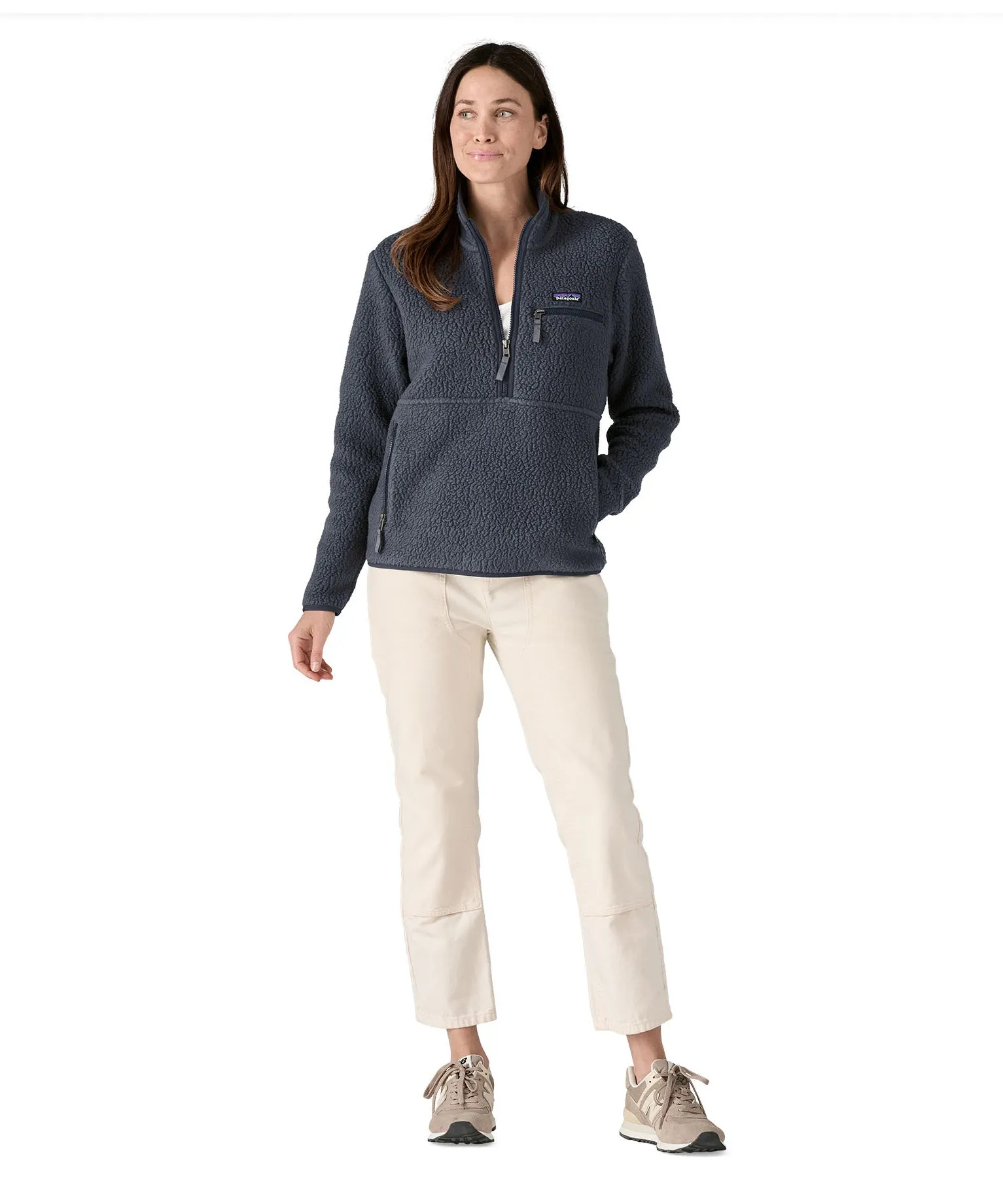 Patagonia Women's Retro Pile Marsupial Fleece - Shroom Taupe