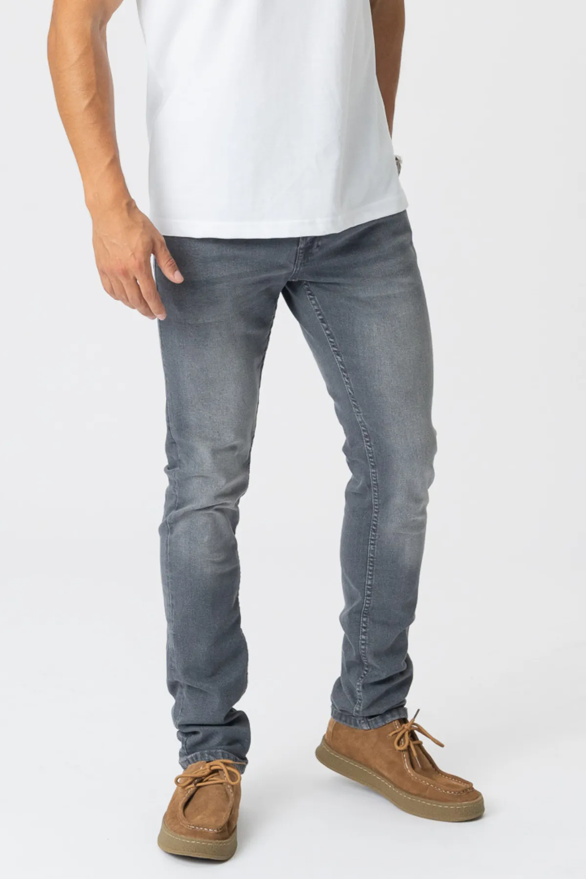 Performance Jeans (Slim) - Grey Denim