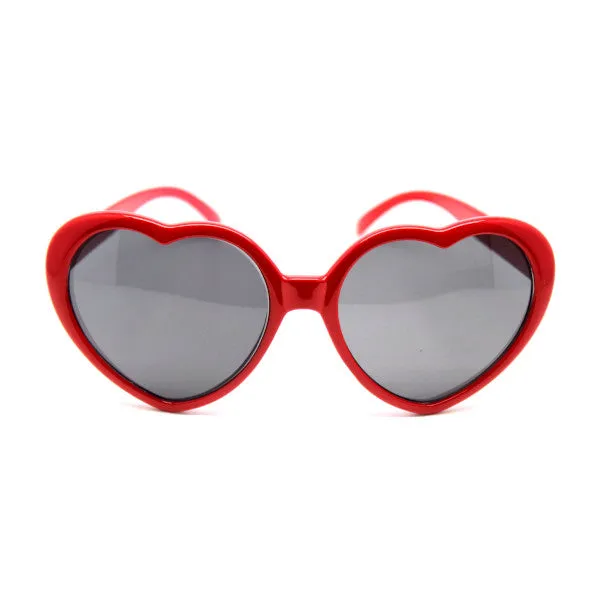 Red Heart Party Glasses