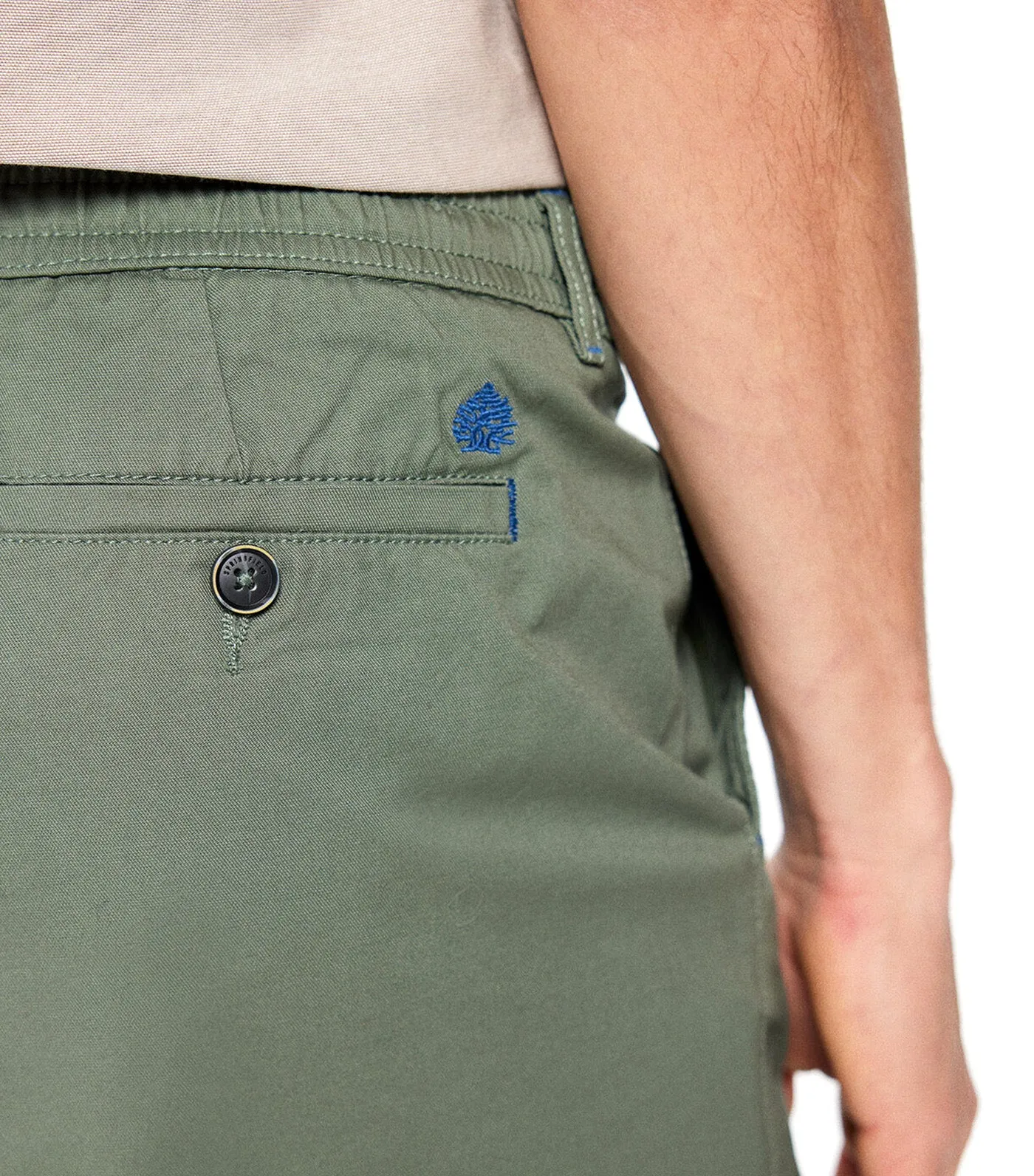 Relax Fit Bermuda Shorts Green