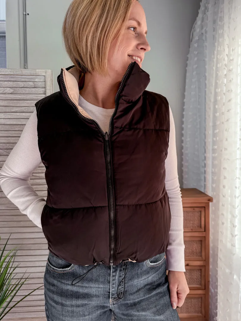 Reversible Puffer Vest