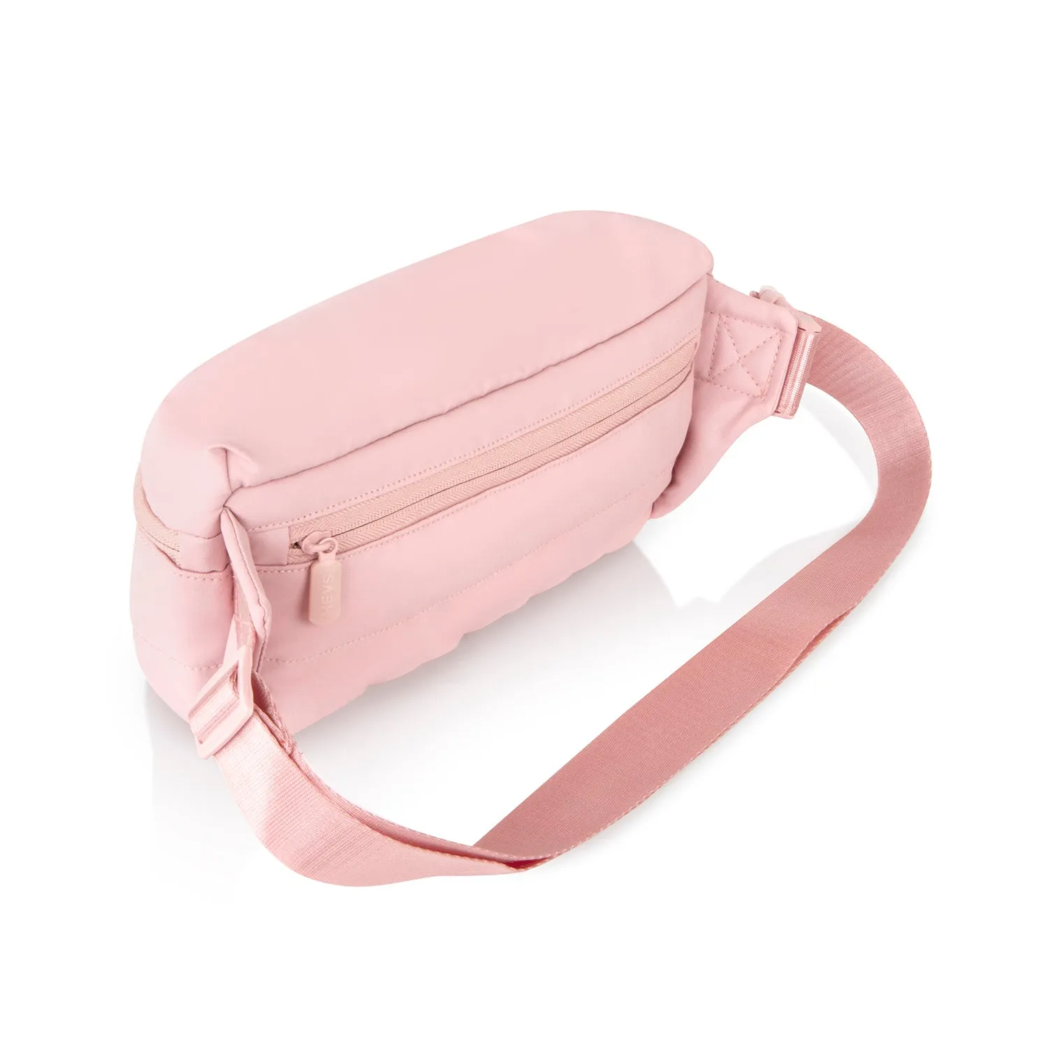 The Puffer Waist Bag - Rose