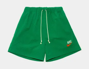 Woven Shorts Mens Shorts (Green)