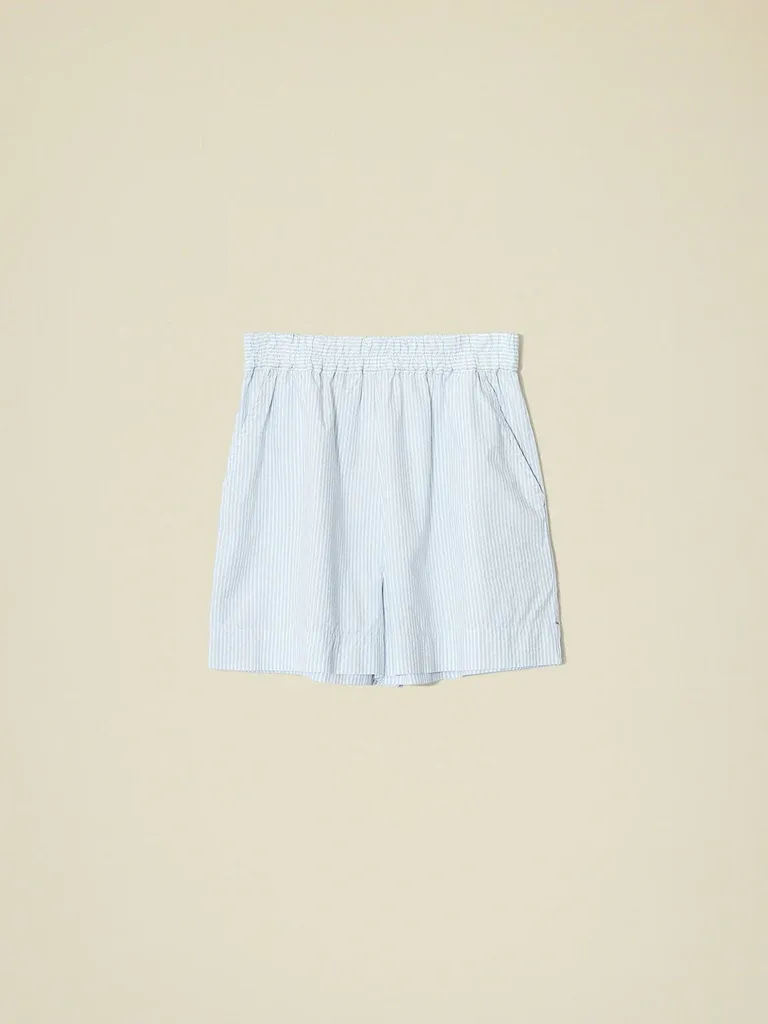 Xirena - Caysen Shorts In Sky Stripe White