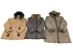 Y2k 2024 - Winter Shearling Long Coats/Jackets Mix - 15 pcs