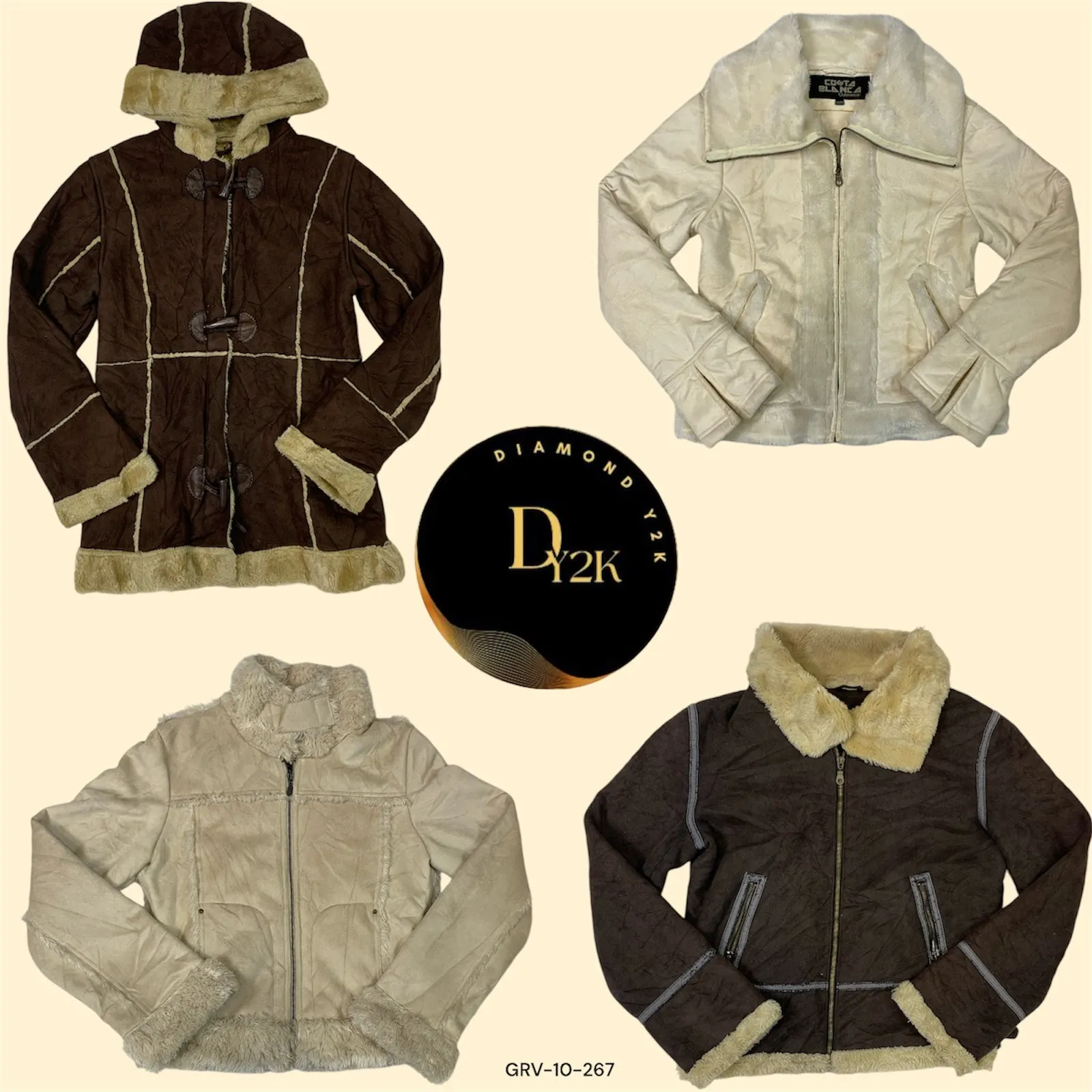 Y2K Shearling Chic: Perfect Layer for Cold Days (GRV-10-267)