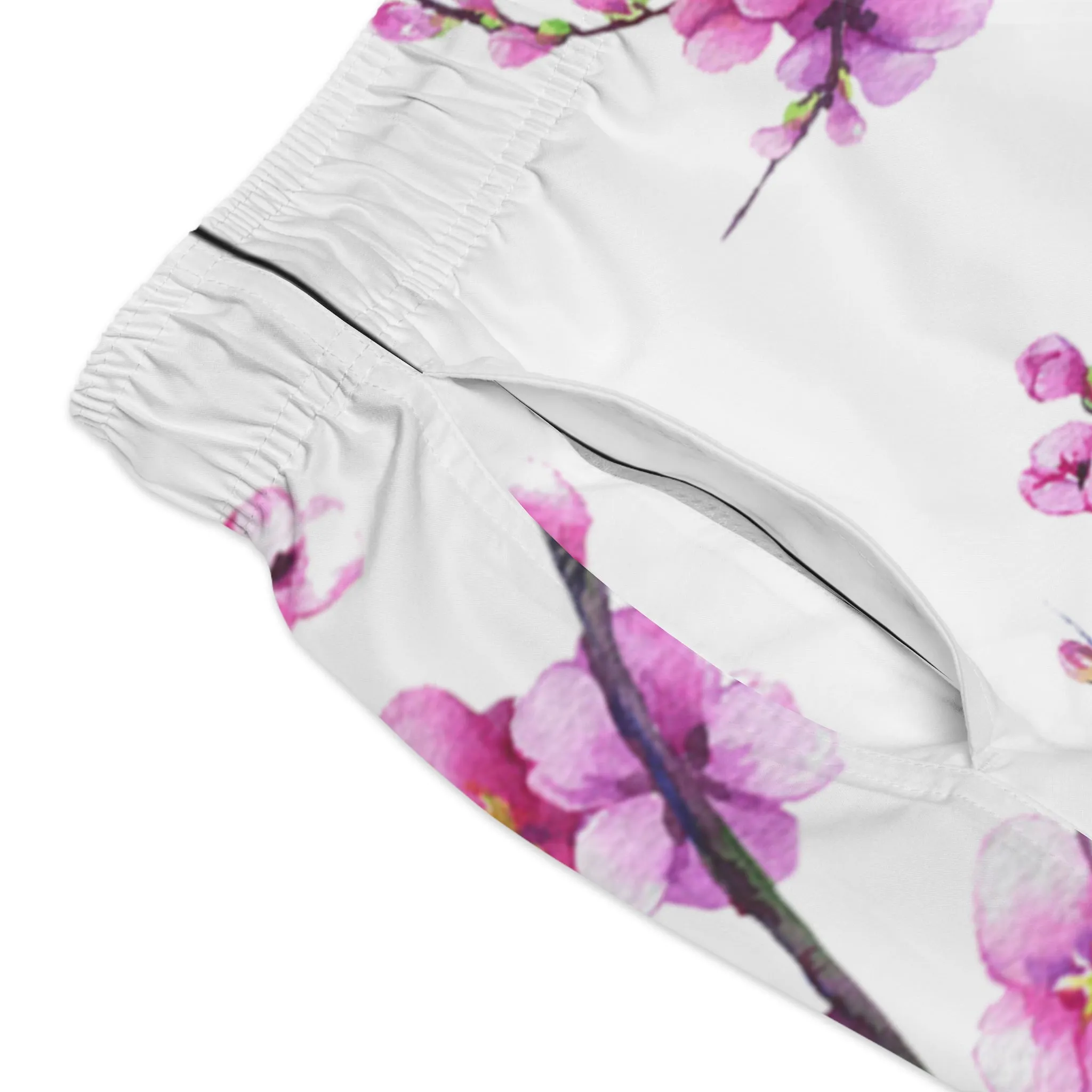 Zen Culture Cherry Blossom Swim Shorts Trunks